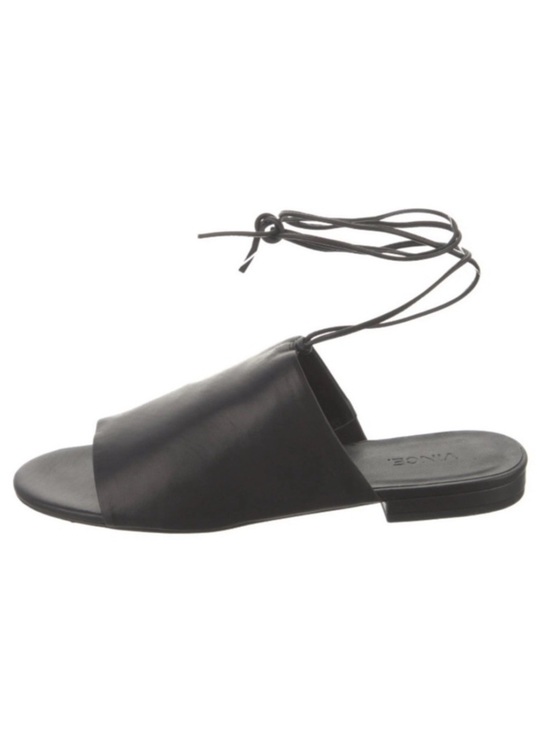 Vince Shoes - Vince Damon Leather Lace Up Sandals